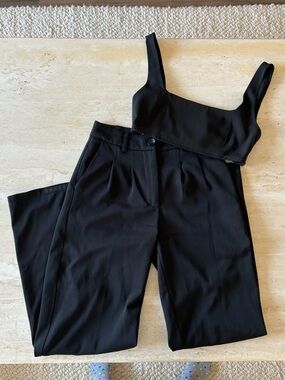 Matching Set - Women's Trouser Pants and Matching Top Set